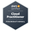 AWS Certified Cloud Practitioner badge